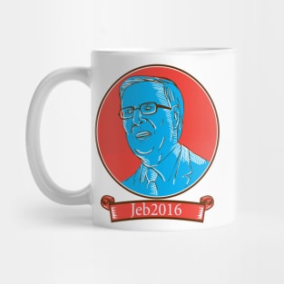 Jeb 2016 President Drawing Mug